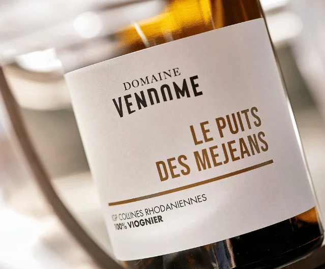 Domaine Vendome | dégustation cuvée 100% viognier Les Puits des Mejeans à Larnage - Drôme