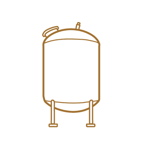 Icône d'une cuve.