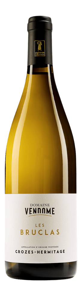 Les Bruclas, Crozes-Hermitage white organic | Marsanne - Roussanne blend | Domaine Vendome.