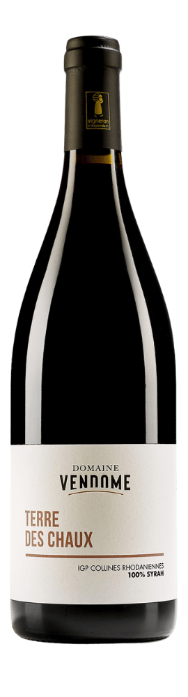 Cuvée Terre des Chaux, 100% Syrah, IGP Collines Rhodaniennes red | Domaine Vendome