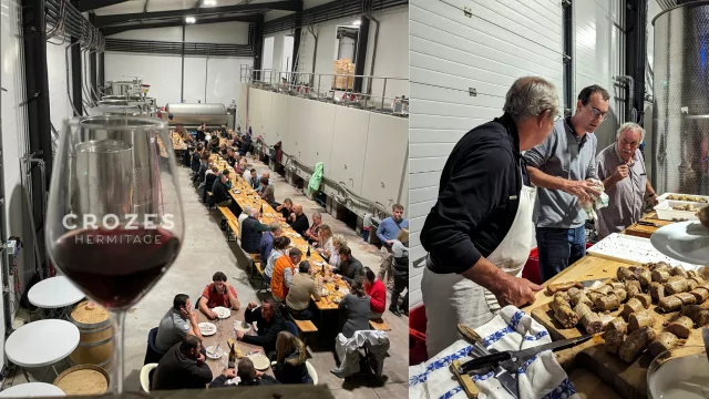 soirée vigneronne au Domaine Vendome | repas traditionnel