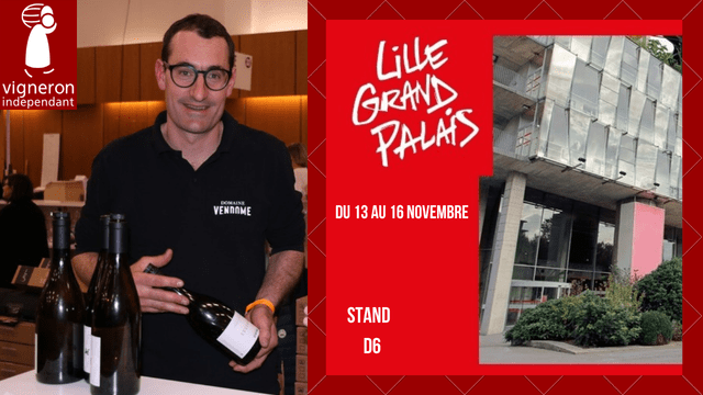 Domaine Vendome au salon des Vignerons Indépendants de Lille