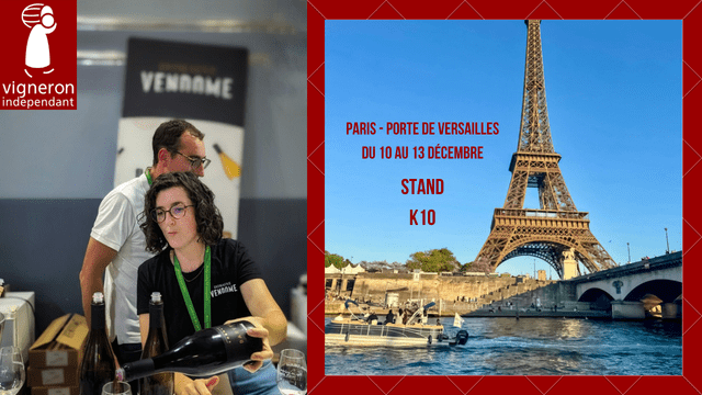 Domaine Vendome au salon des Vignerons Indépendants de Paris